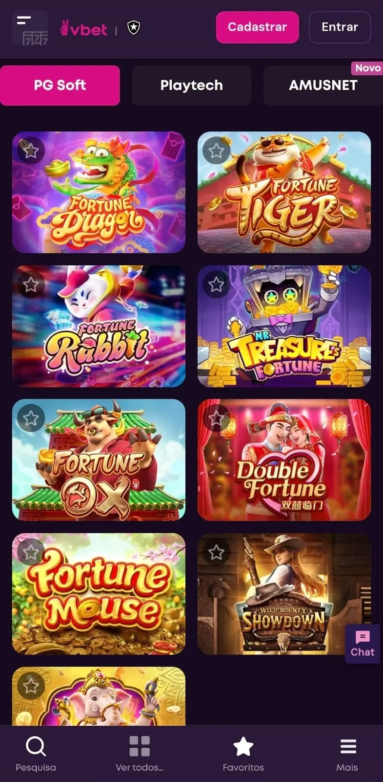 Melhor cassino para jogar Fortune Tiger: Vbet – melhores cassinos online