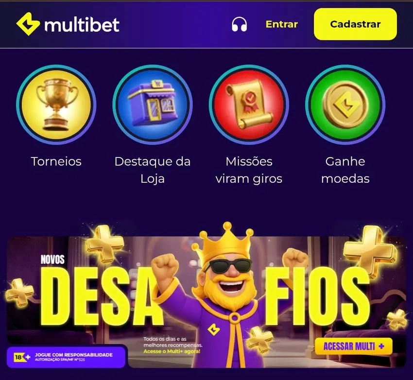 12. Multibet: Missões e loja de recompensas – melhores cassinos online