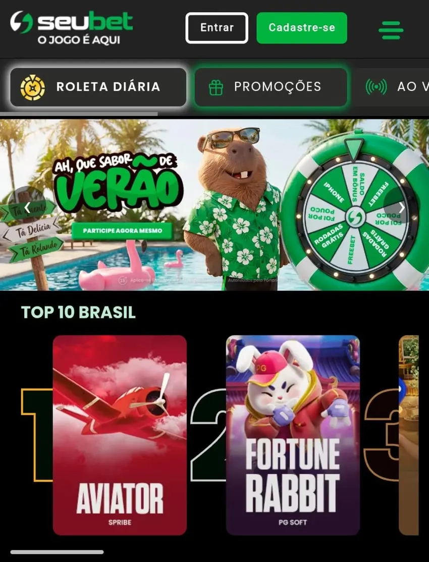15. SeuBet: cassino com Roleta Premiada todos os dias – melhores cassinos online