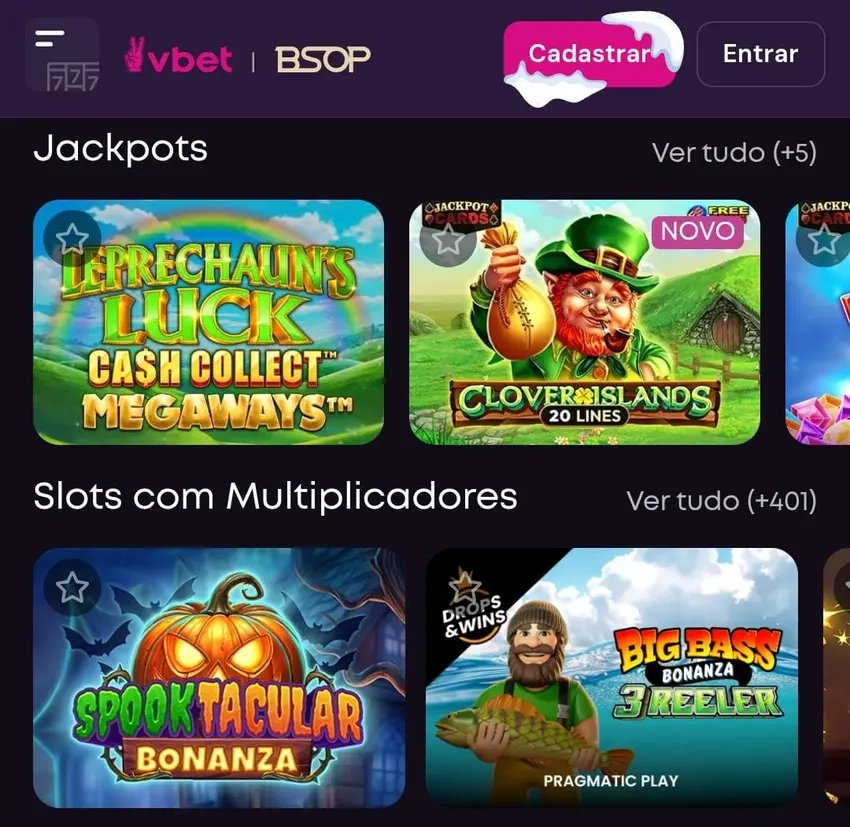 7. Vbet: cassino com torneio semanal – melhores cassinos online